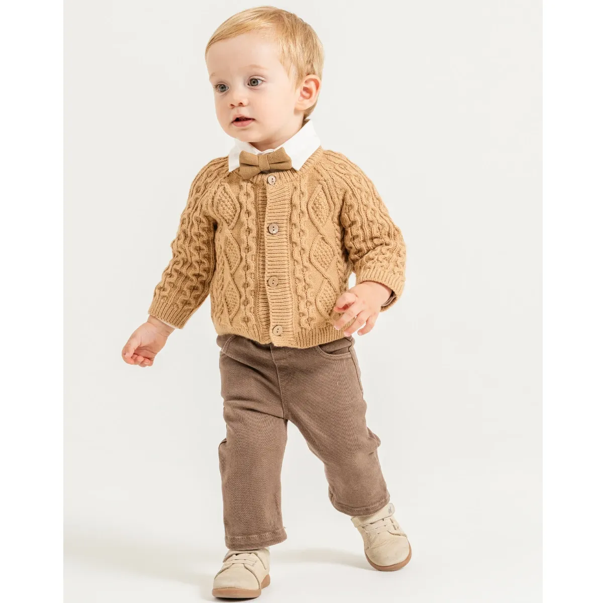 Boys' Outfit Set — Knit fabric — Set pieces: 3 — 6-9-12-18 months — 2730SS