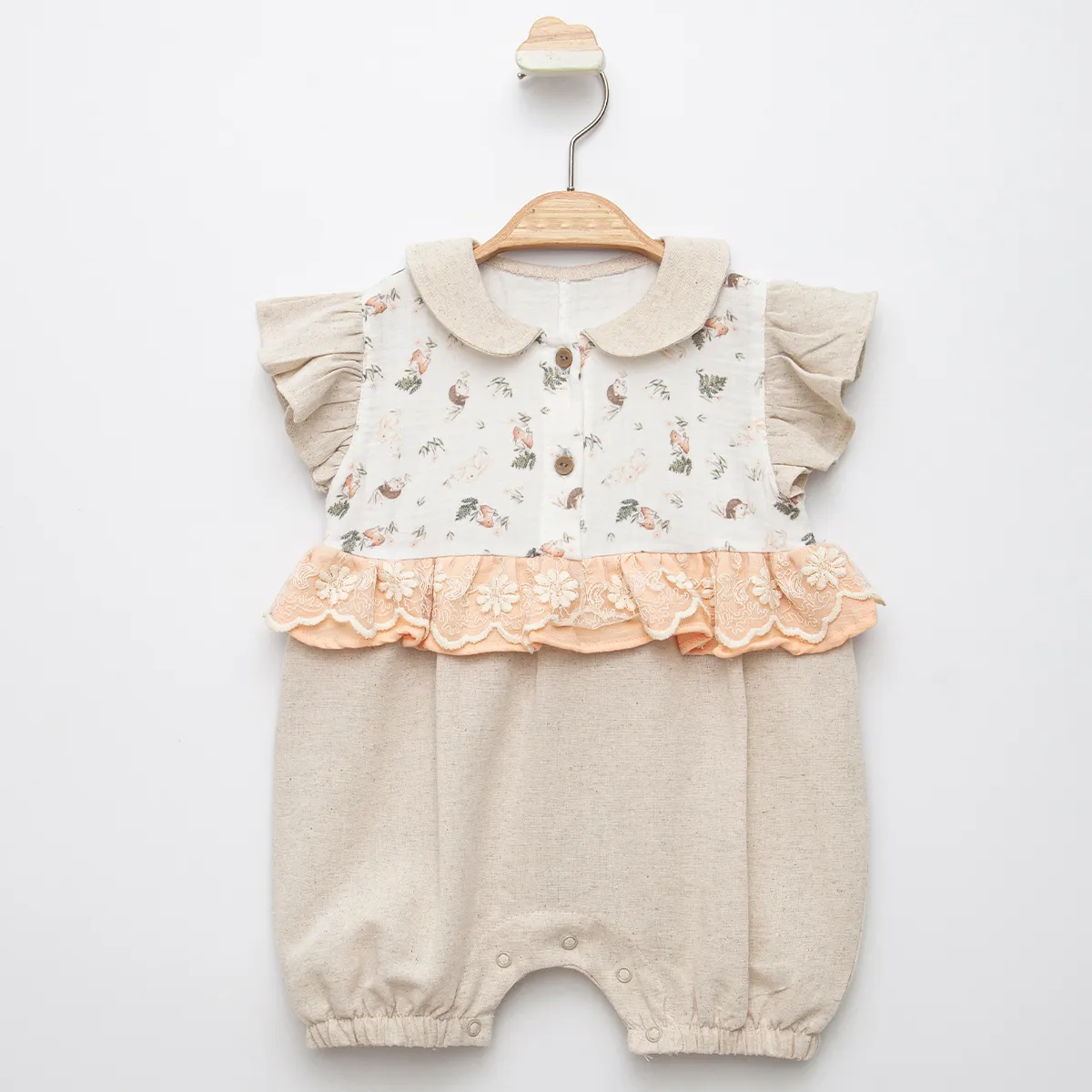Baby Jumpsuit — Rabbit motif — 9-12-18-24 months — 795BZ
