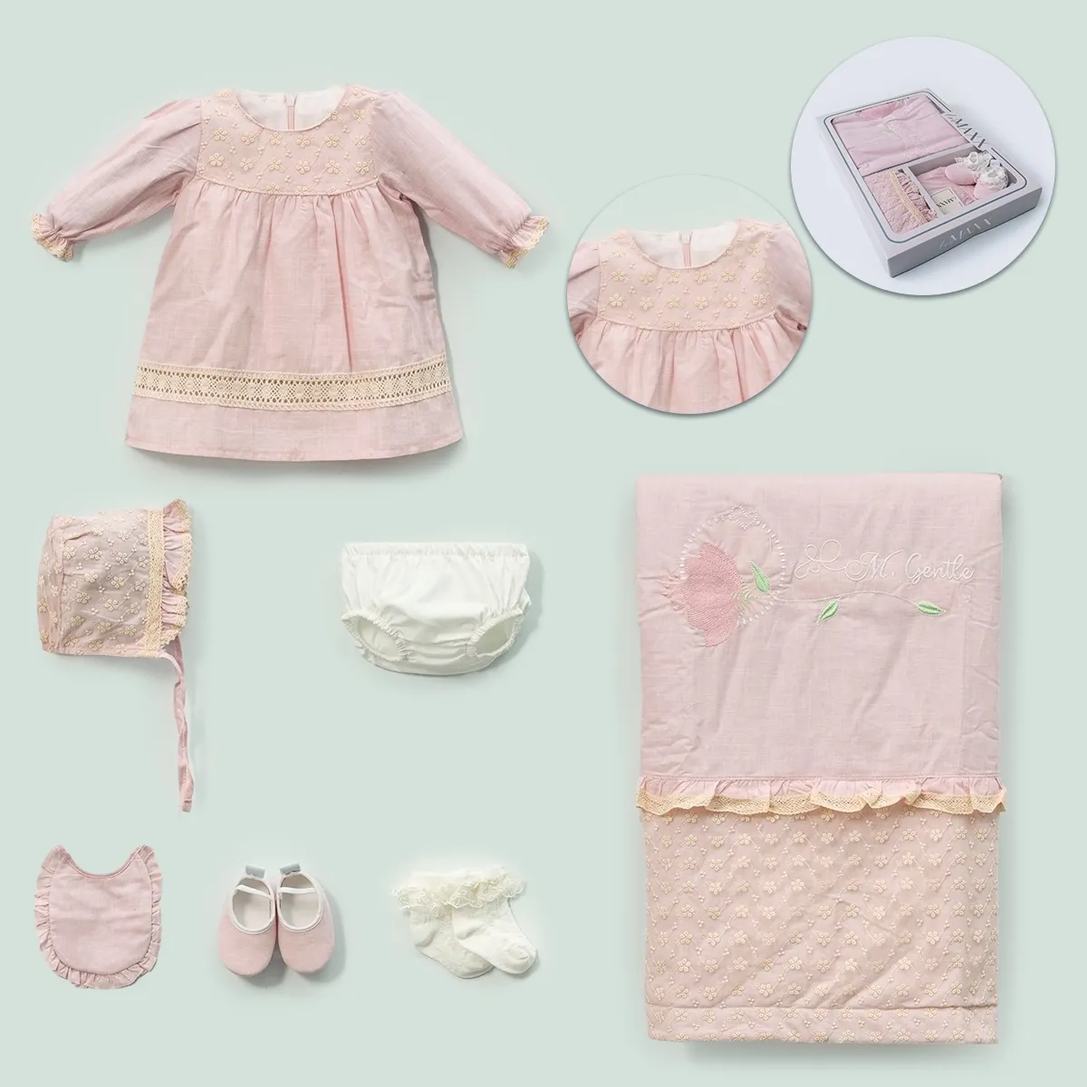 7-Piece Newborn Going-Home Sets – 583072LV | Wholesale