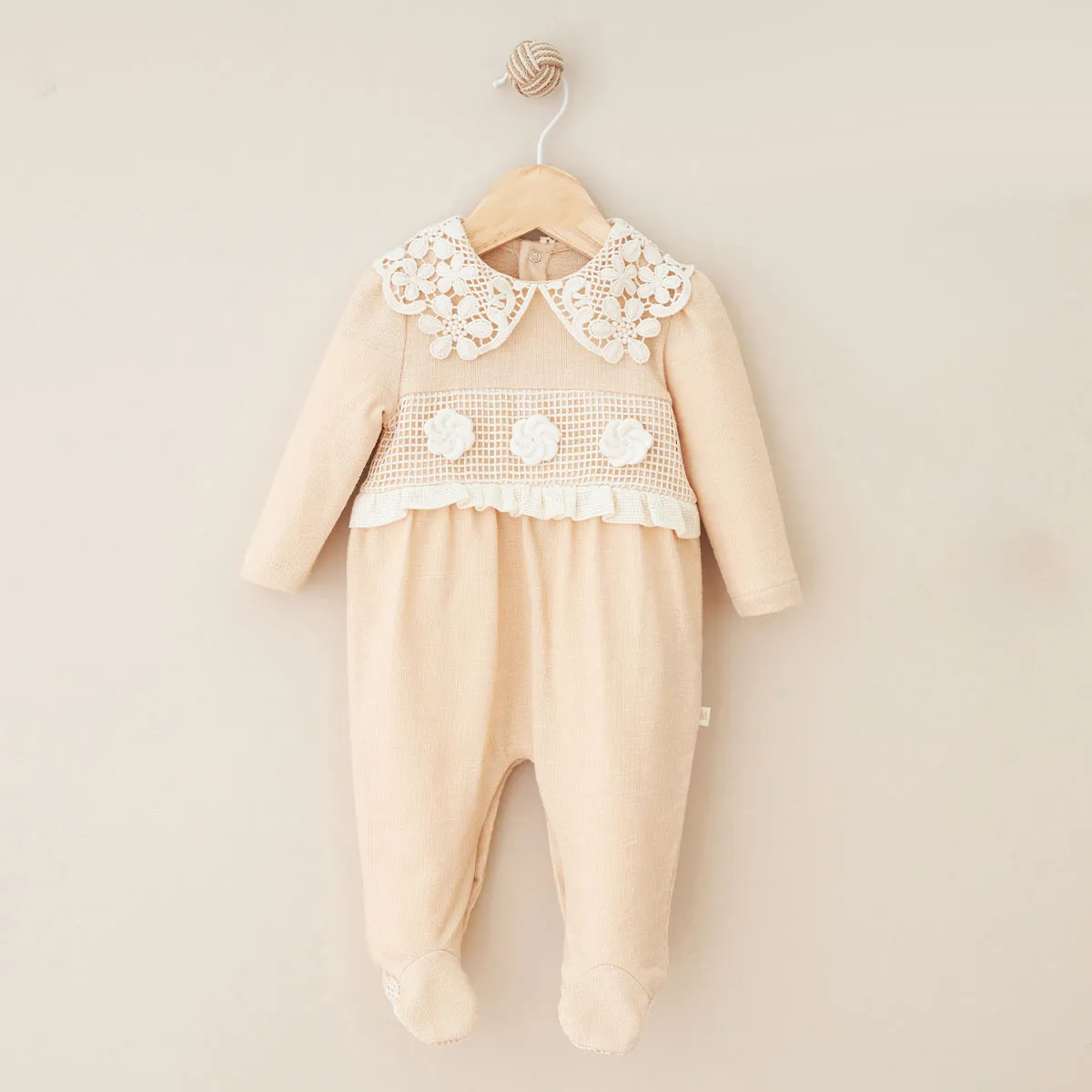 Baby Jumpsuit — Covered feet — 0-3-6-9 months — 4102MY