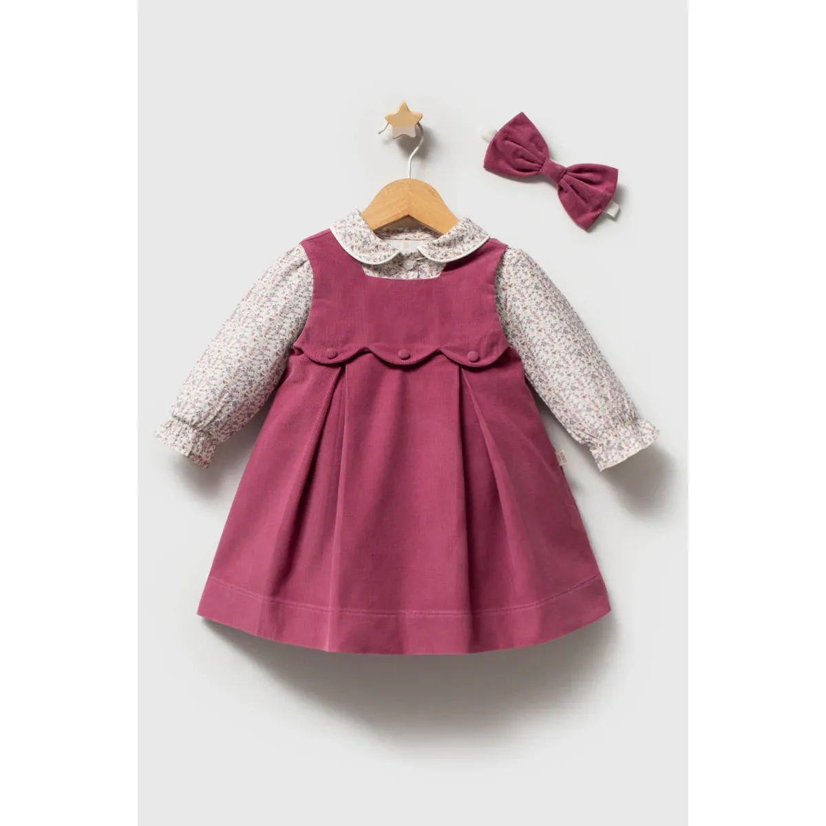 Dress — Floral motif — 6-24 months — 8291T