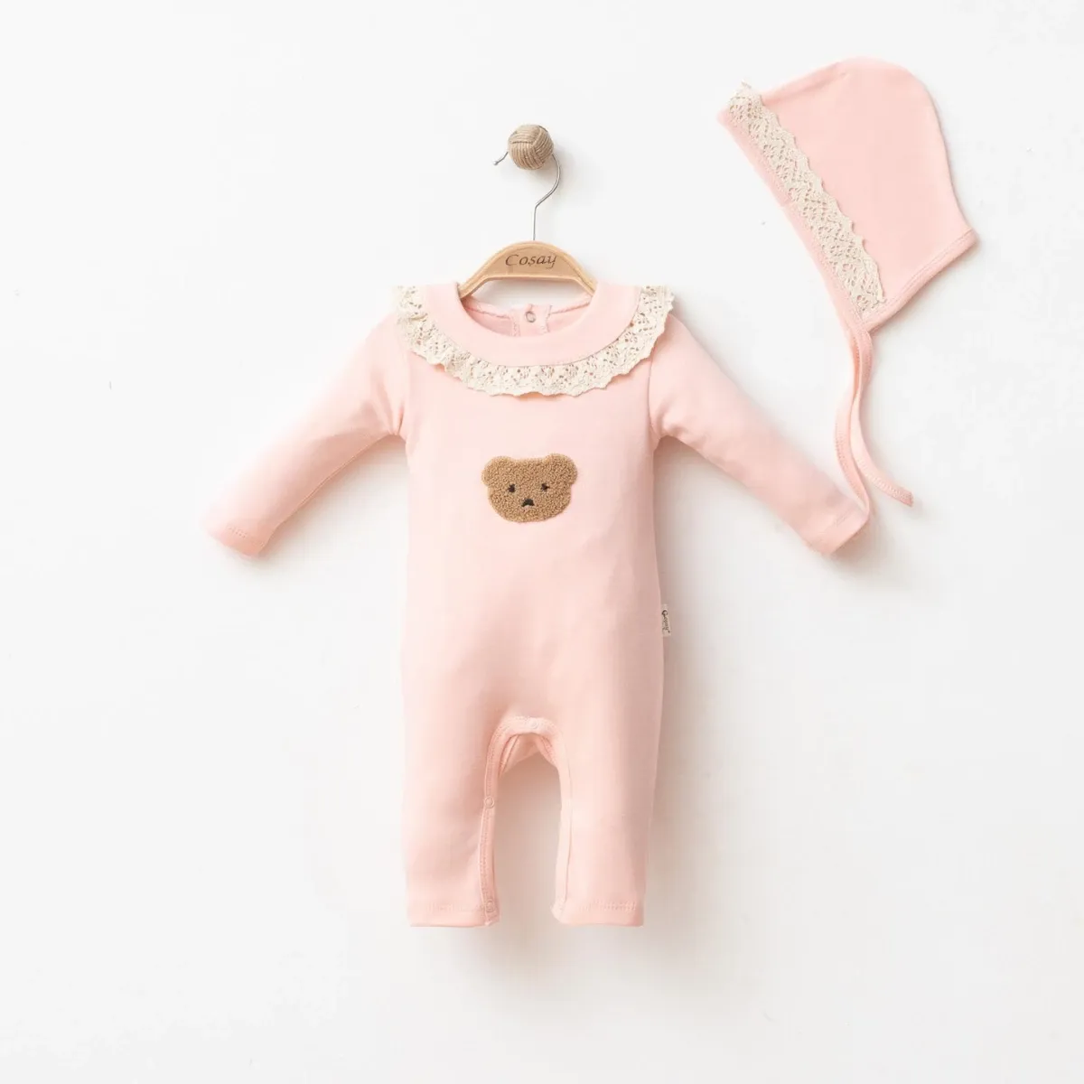 Baby Jumpsuit — Bear motif — 6-9-12 months — 0100CY