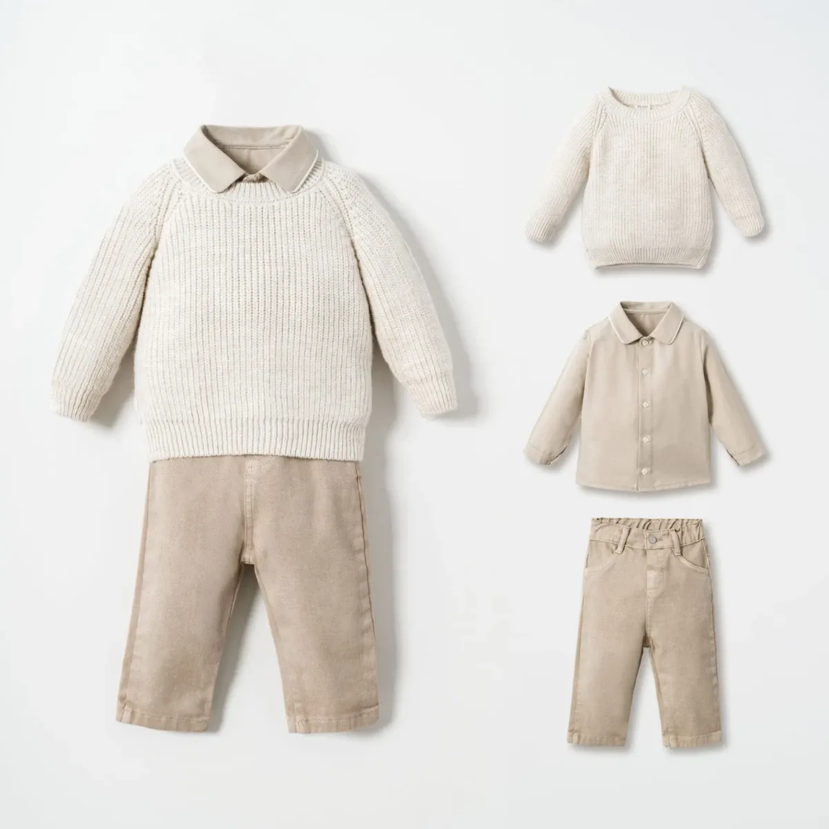 Boys' Outfit Set — Knit fabric — 9-24 months — 4711MY