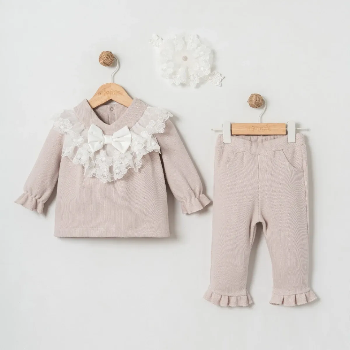 Girls' Outfit Set — Set pieces: 2 — 6-9-12-18-24 months — 4678MN