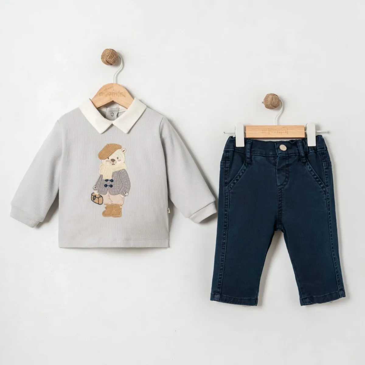 Boys' Outfit Set — Print, Sleeveless — Set pieces: 2 — 9-24 months — 4646MN