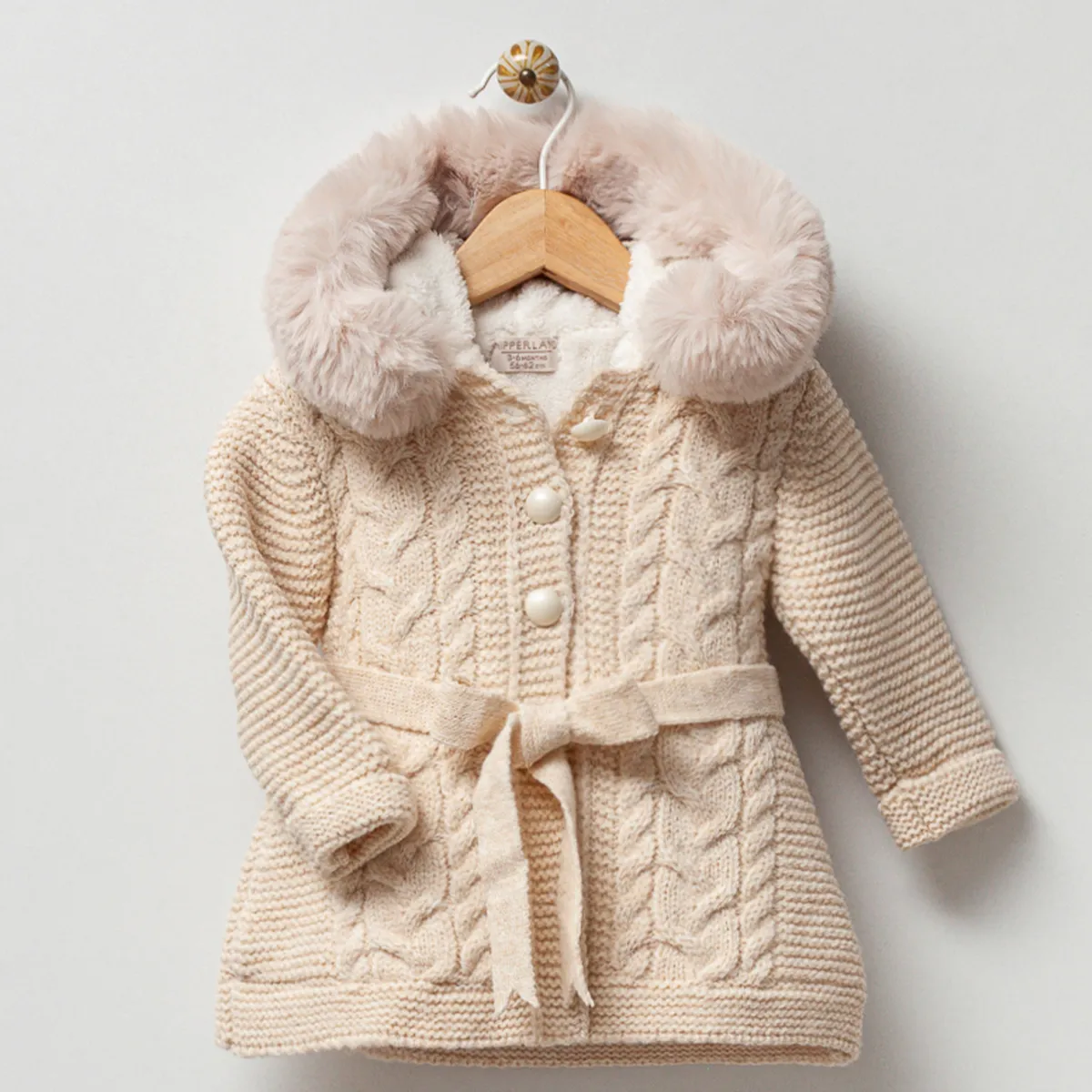Knitted Cardigans, Vests & Coats — 6-9-12-18 months — 8060N