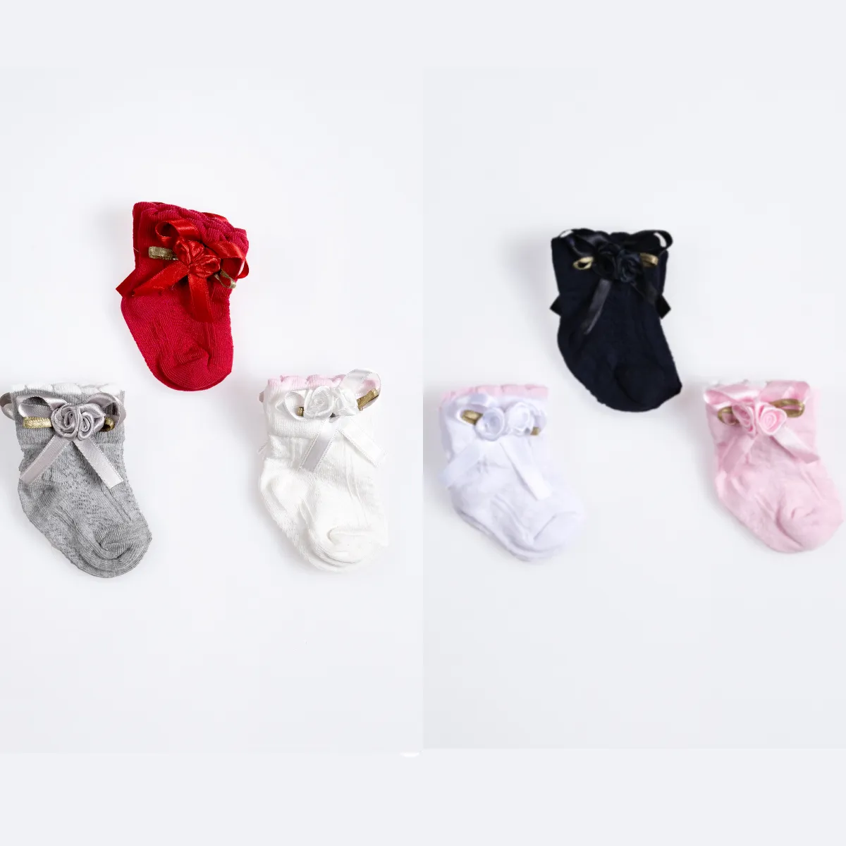 Baby Socks — Boxed packaging — Set pieces: 12 — 7-8 years — 1102CO5