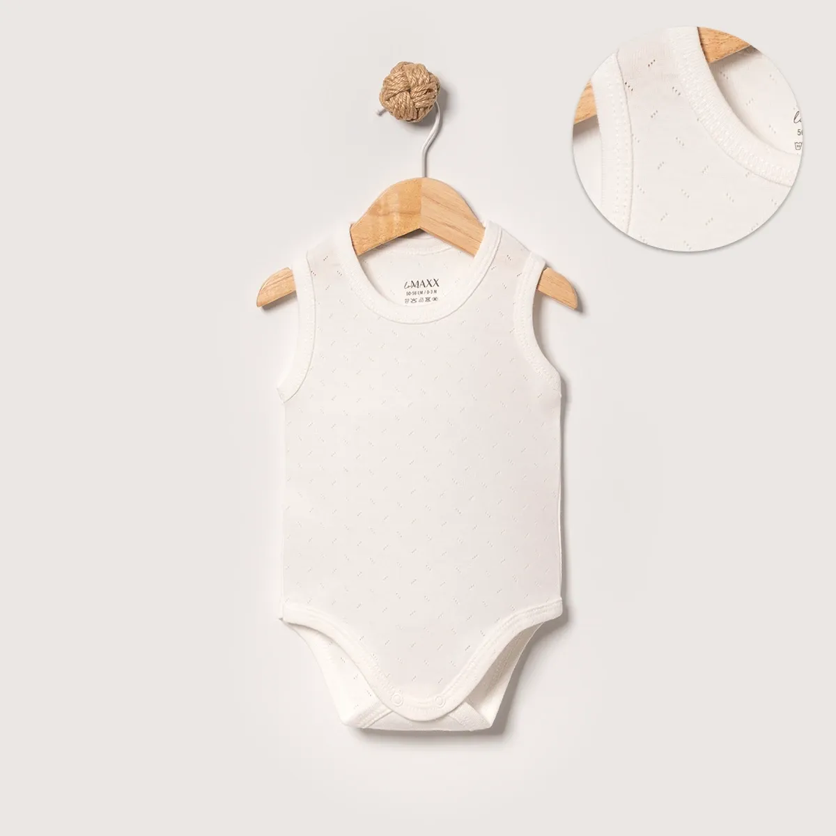 Baby Bodysuit — Stripes — 3-6-9-12 months — 4996LV