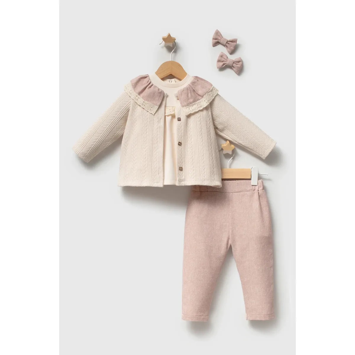 Girls' Outfit Set — Set pieces: 3 — 9-24 months — 8240T