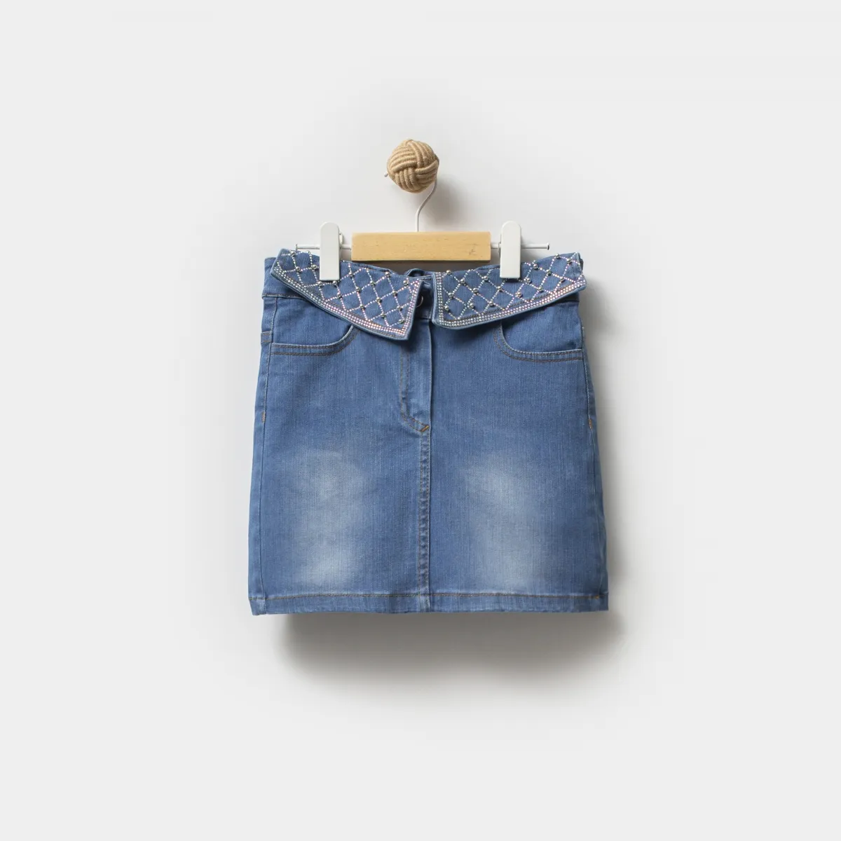Skirt — Denim — 5-6-7-8 years — 7333OV
