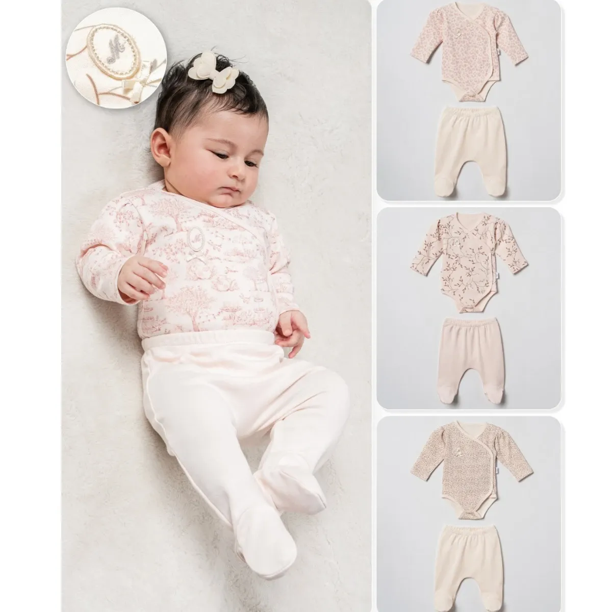 Girls' Outfit Set — Set pieces: 2 — 3-6 months — 53216MO