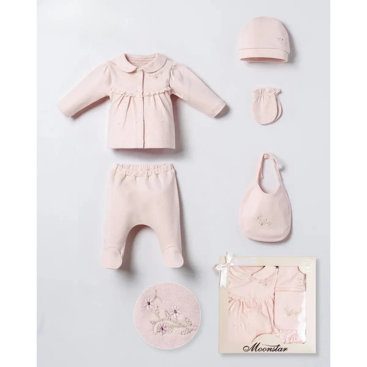 Newborn Going-Home Set — Set pieces: 5 — 0-3 months — 53180MO