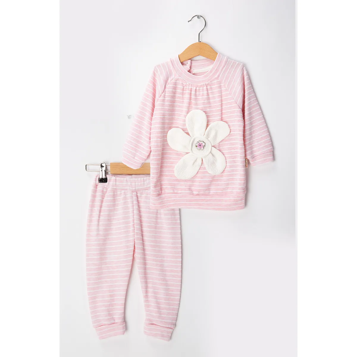 Girls' Outfit Set — White — 9-12-18-24 months — 2291BB