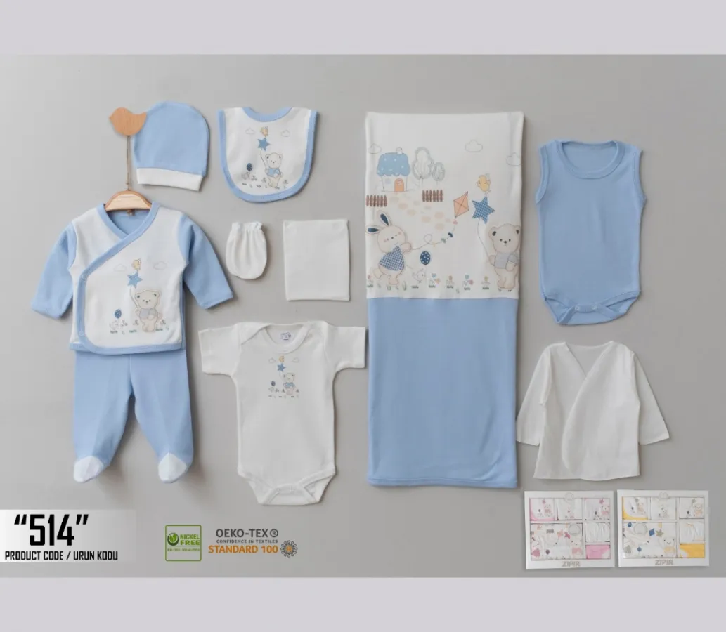 Newborn Going-Home Set — Set pieces: 10 — 0-3 months — 514ZP