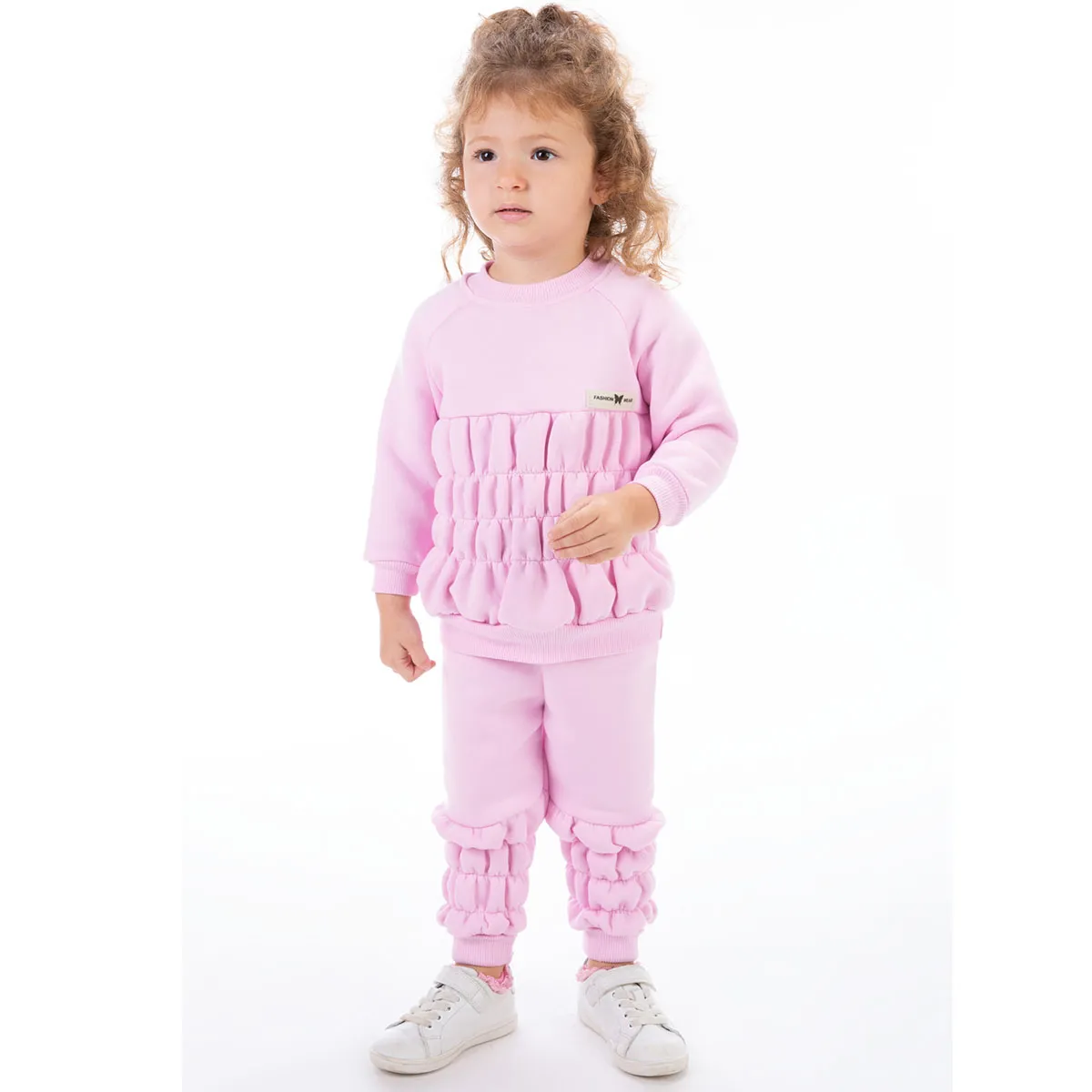 Girls' Outfit Set — White — 9-12-18-24 months — 2298BB