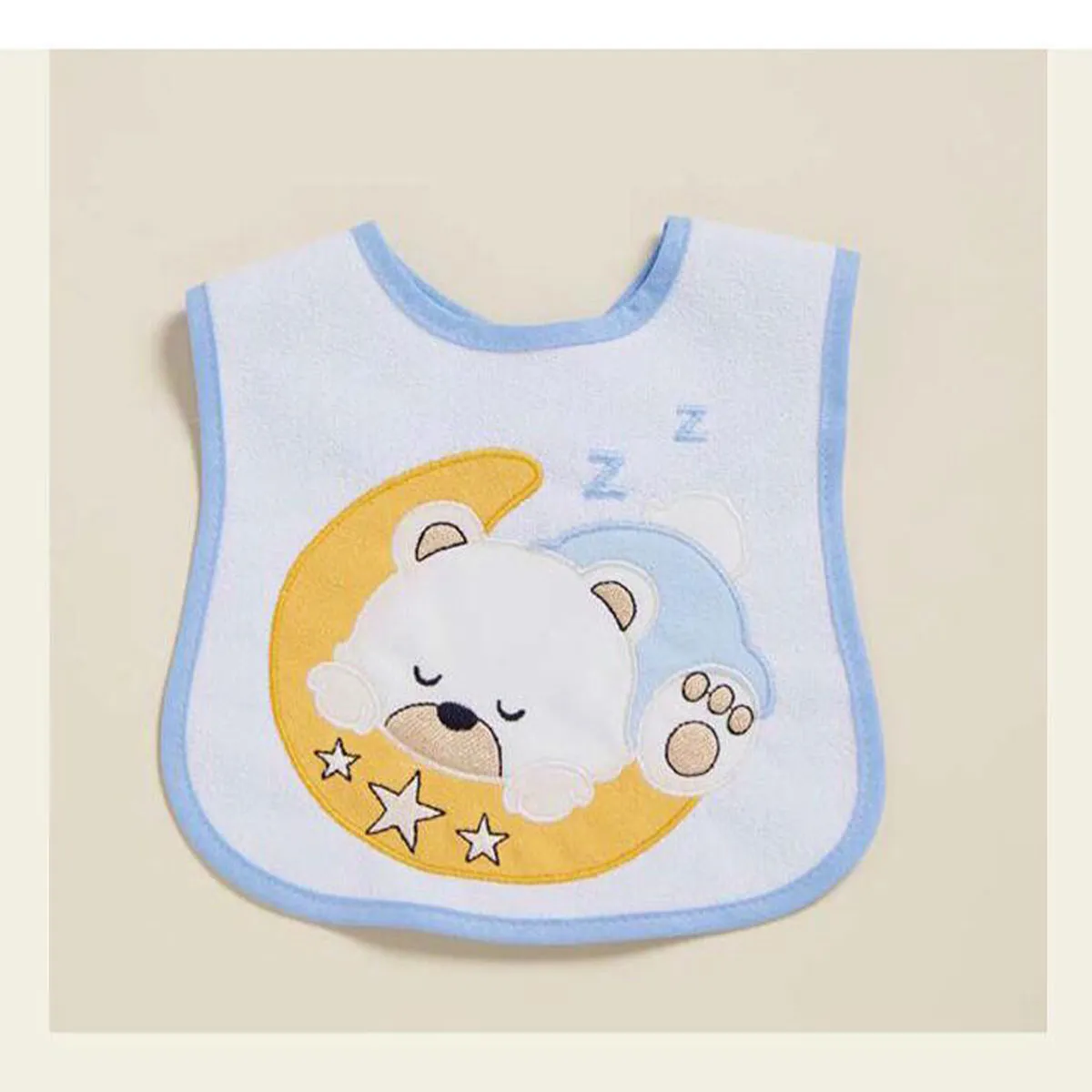 Baby Bib — Bear motif — 6850BD