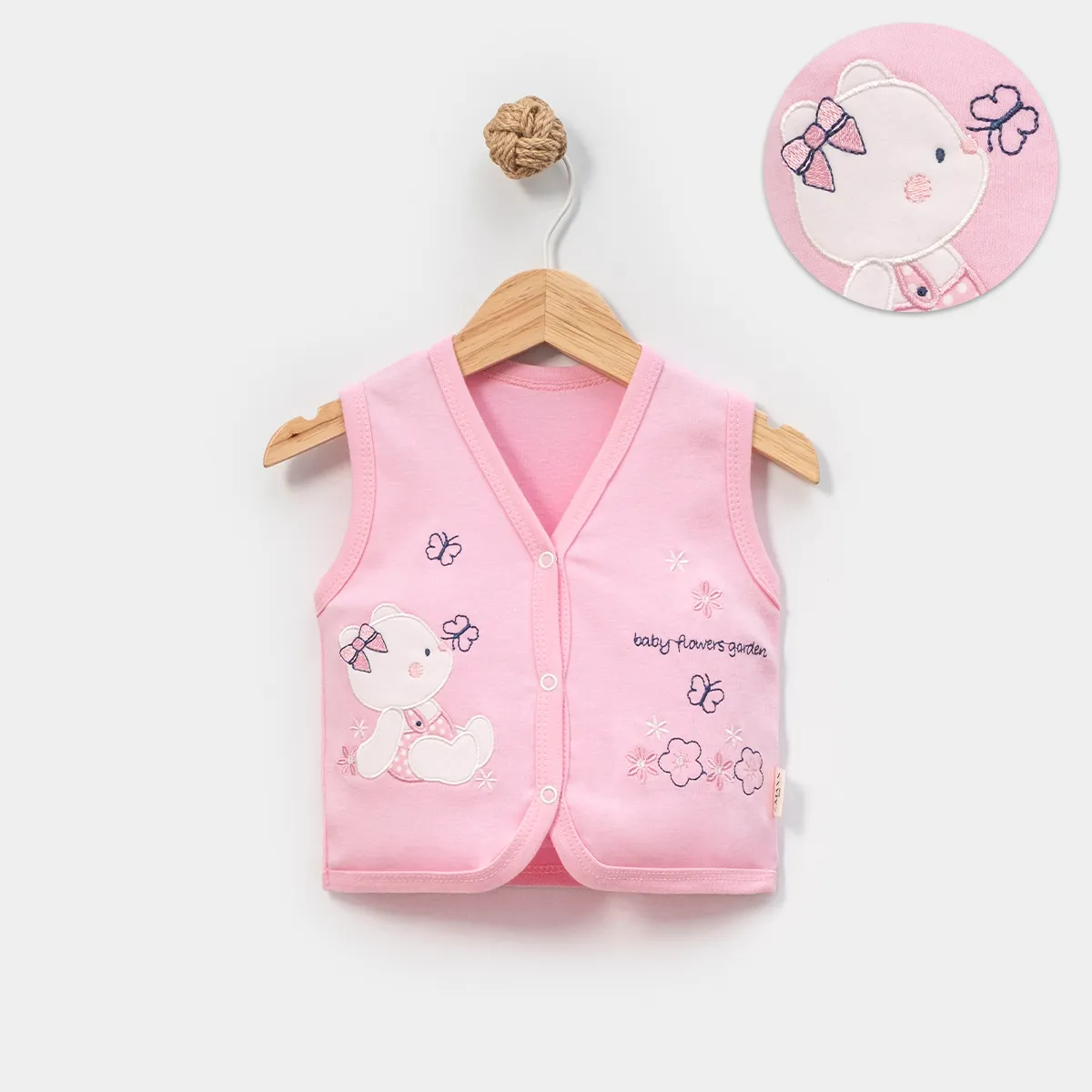 Vest — Embroidery — 6-24 months — 2130LV