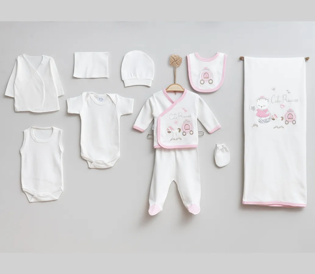 Newborn Going-Home Set — PRINCESS — Set pieces: 10 — 0-3 months — 572ZP