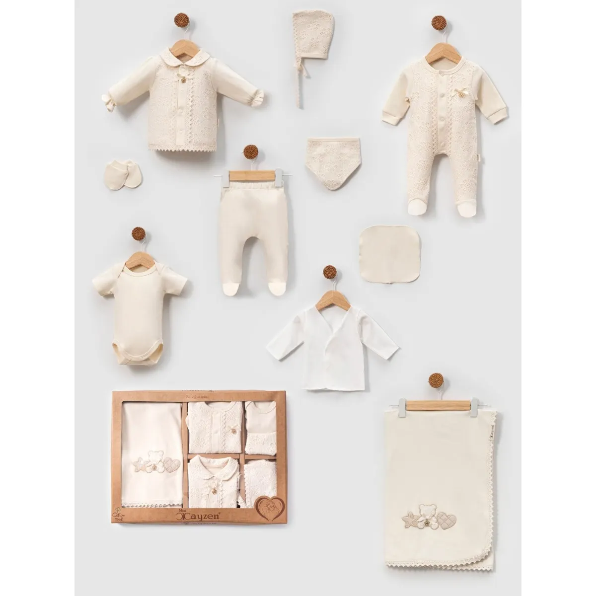 Newborn Going-Home Set — Set pieces: 10 — 0-3 months — 3026MC