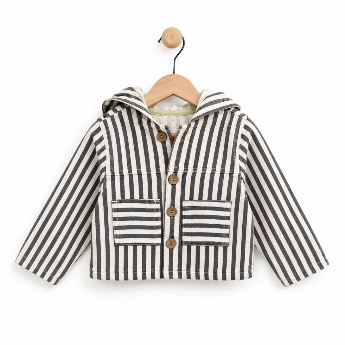 Coat — Stripes — 1-2-3-4 years — 7579OV