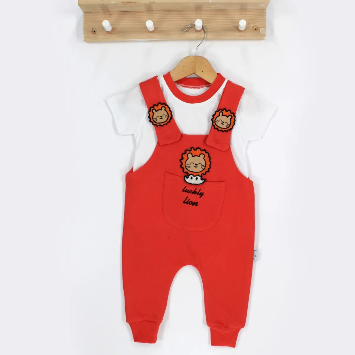 Boys' Outfit Set — Lion motif — 6-9-12-18 months — 1030ZK