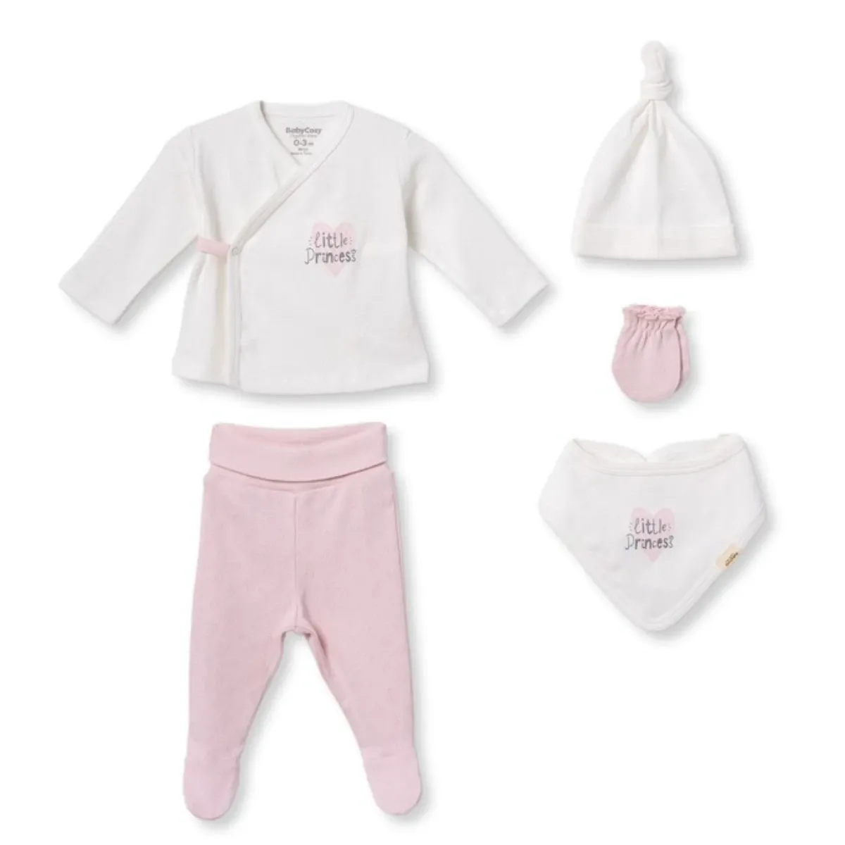 Newborn Going-Home Set — Set pieces: 5 — 0-3 months — 4556OC