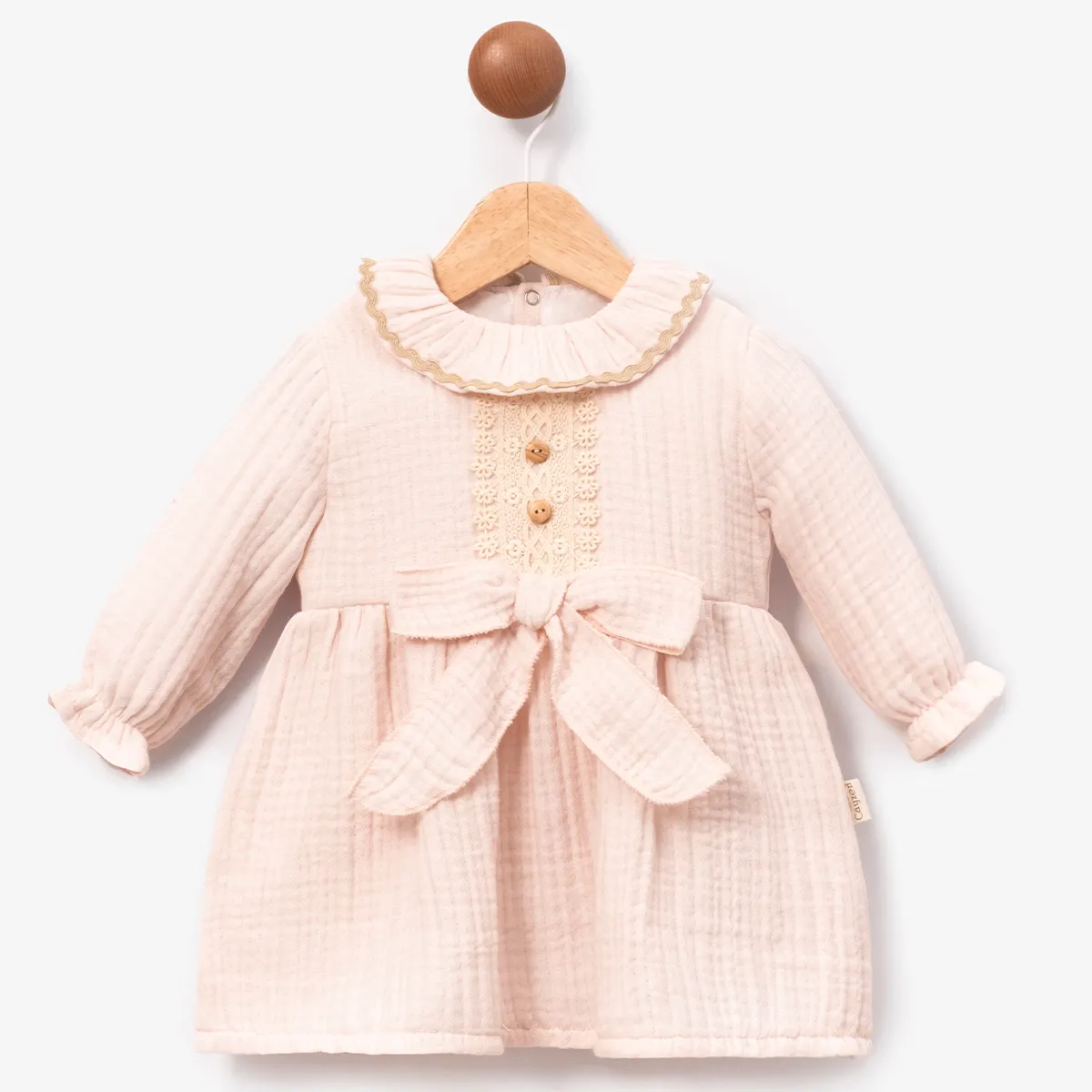 Dress — Muslin, Layered fabric (4) — 9-12-18-24 months — 5002MC