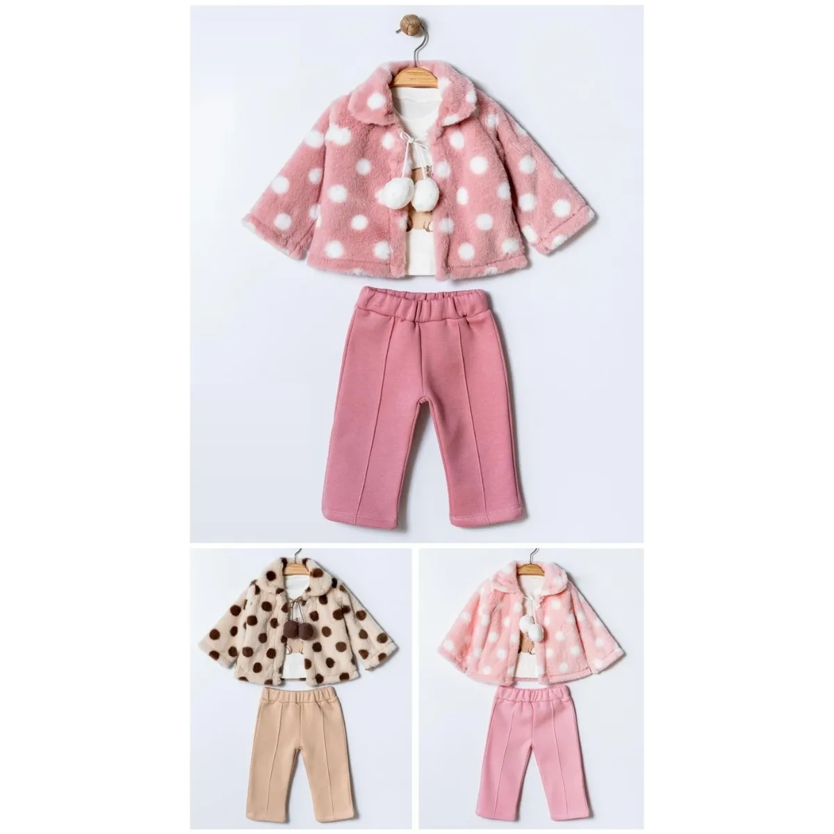 Girls' Outfit Set — Set pieces: 3 — 9-24 months — 8454LG