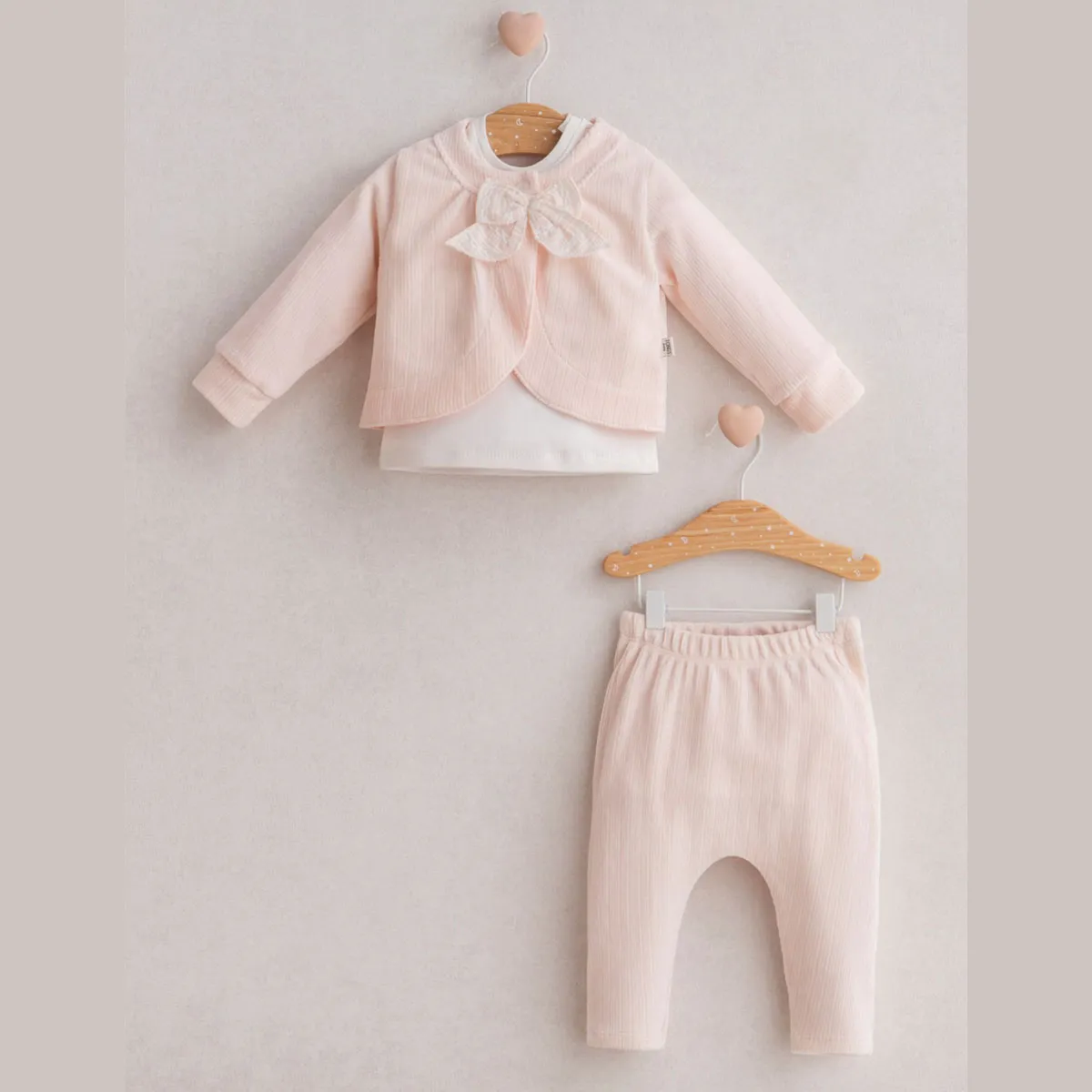 Girls' Outfit Set — Set pieces: 3 — 6-9-12-18-24 months — 5374T