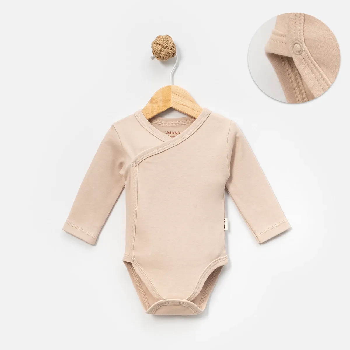 Baby Bodysuit — Wrap design — 3-6-9 months — 2023LV