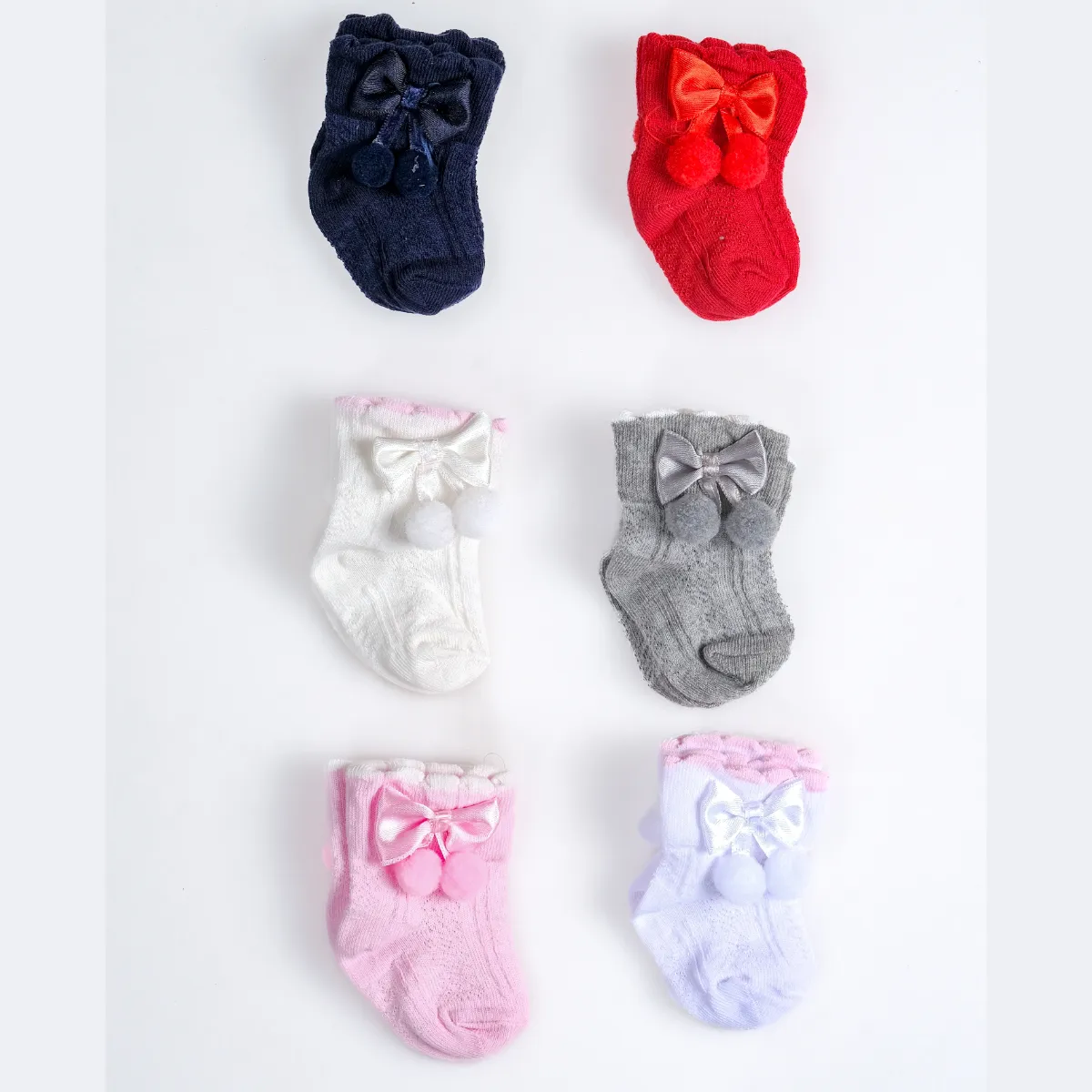 Baby Socks — Boxed packaging — Set pieces: 12 — 3-4 years — 1102CO3