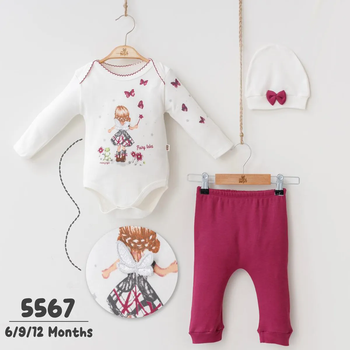 Baby Outfit Set — 3-12 months — 5567MZ