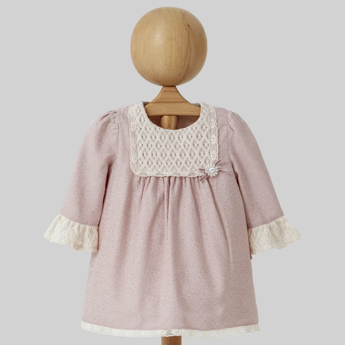 Dress — Jacquard — 6-9-12-18-24 months — 4405MN