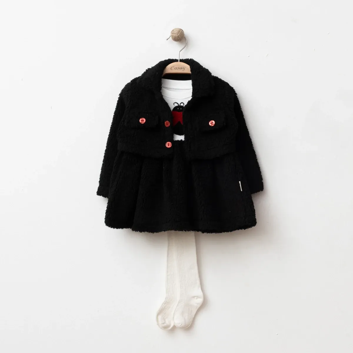 Girls' Outfit Set — Embroidery — Set pieces: 3 — 9-12-18 months — 2603CY