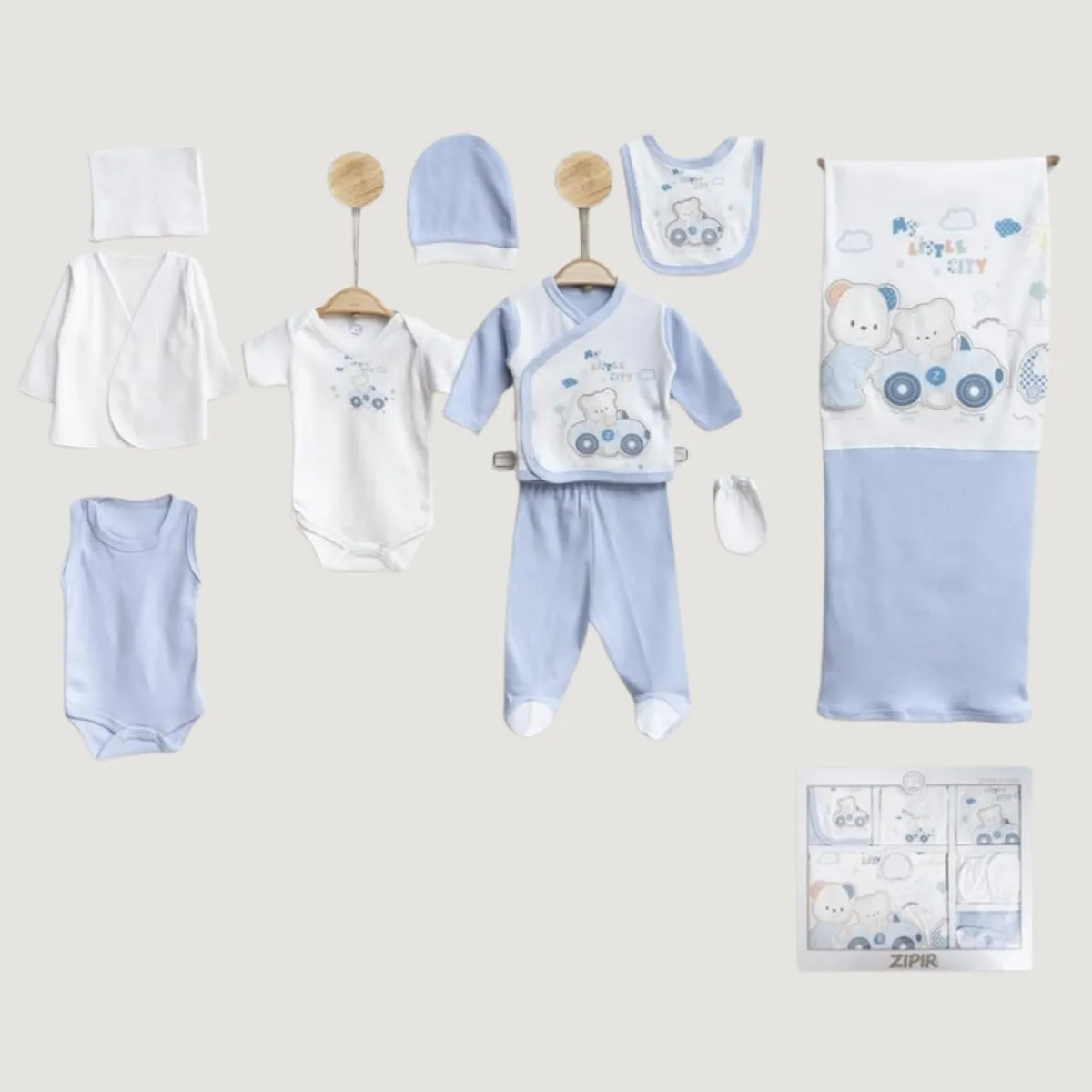 Newborn Going-Home Set — Set pieces: 10 — 0-3 months — 516ZP