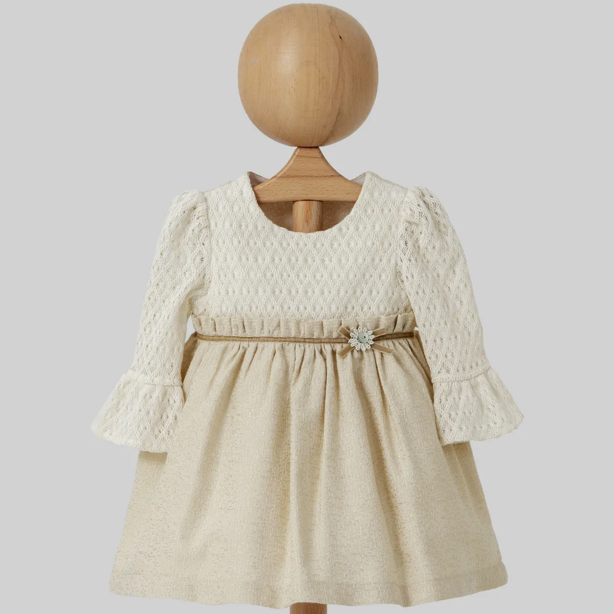 Dress — Jacquard — 6-9-12-18-24 months — 4406MN