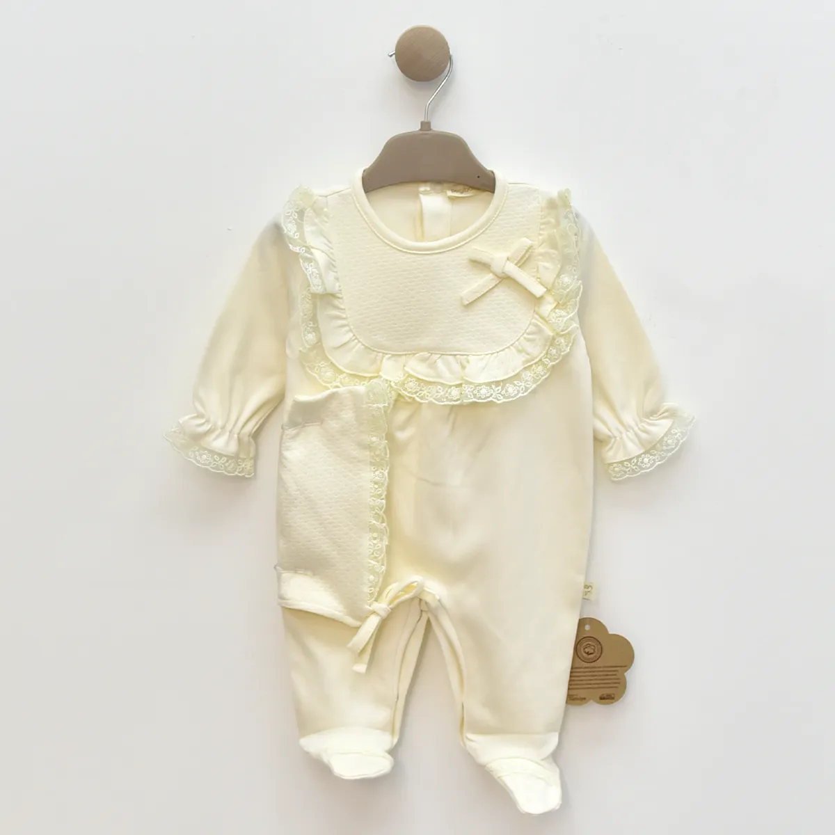 Baby Jumpsuit — Jacquard — 3-6-9 months — 6027PG
