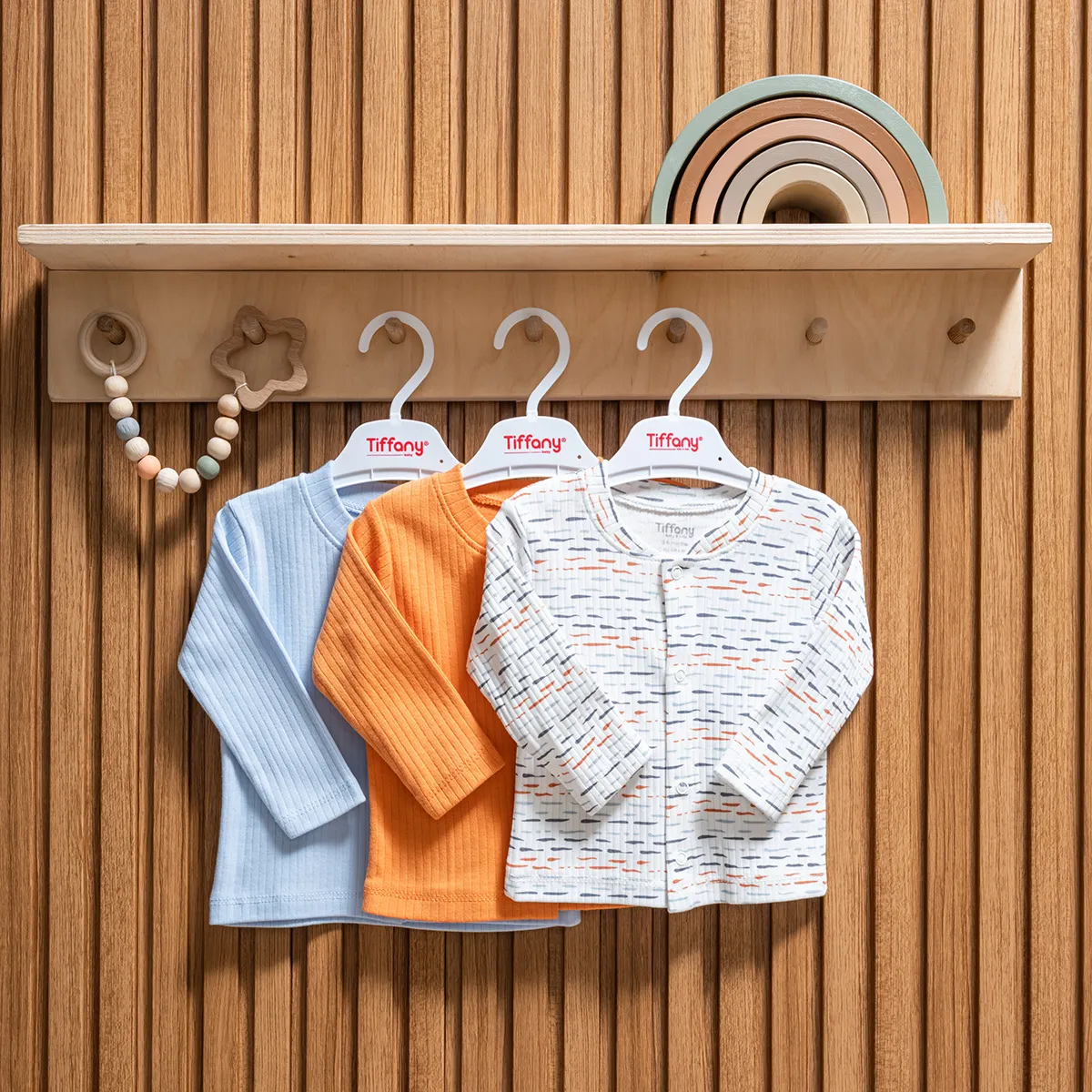 Cardigan — Set pieces: 3 — 3-6-9-12 months — 53027Tİ