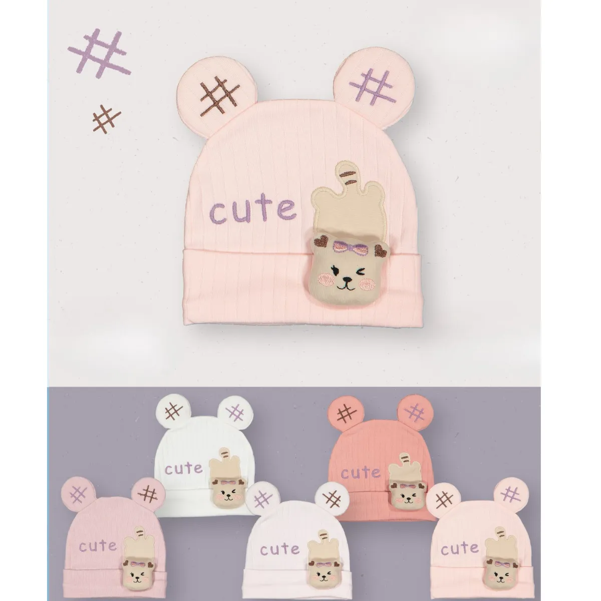 Baby Hats, Headbands, Bow Ties & Hair Clips – 6116KB | Wholesale