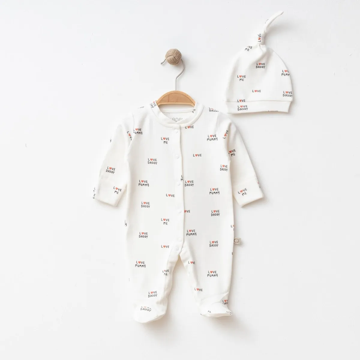 Baby Jumpsuit — Print, Sleeveless — MOM DAD — 3-3-6 months — 8600OB