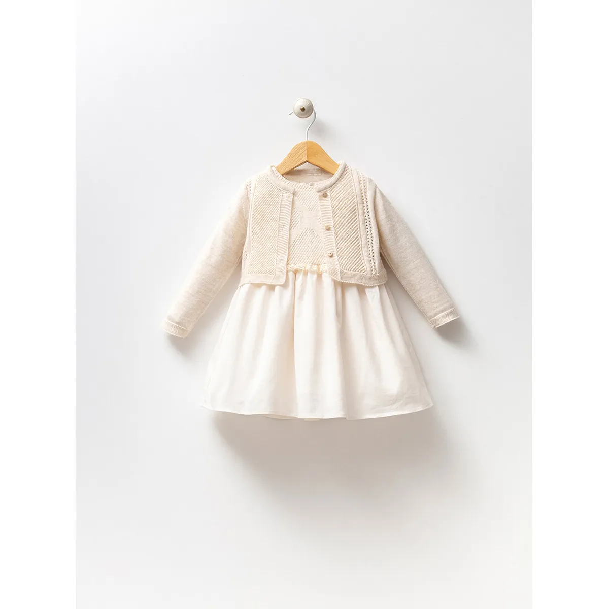 Dress — Knit fabric — 6-9-12-18 months — 5114NY
