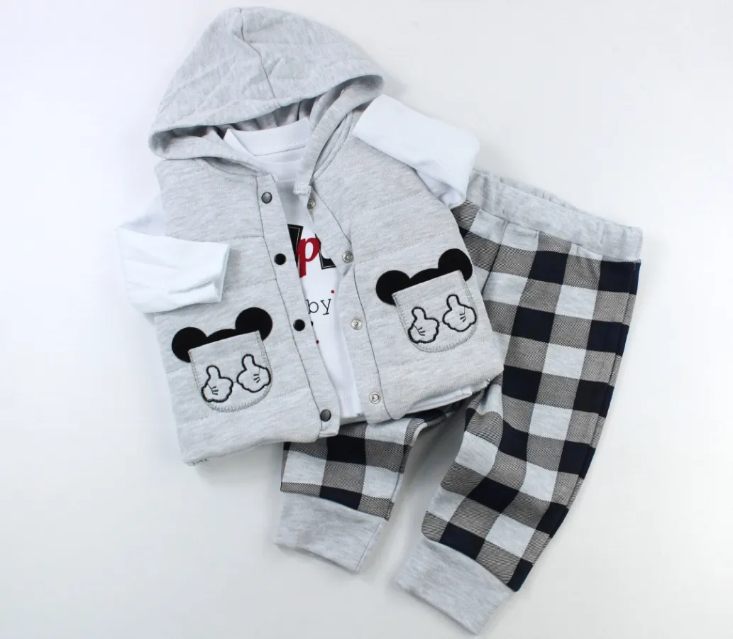Boys' Outfit Set — Set pieces: 3 — 6-12-18 months — 0212HP