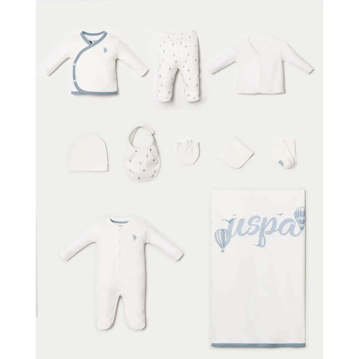 Newborn Going-Home Set — Set pieces: 10 — 0-3 months — 2850US