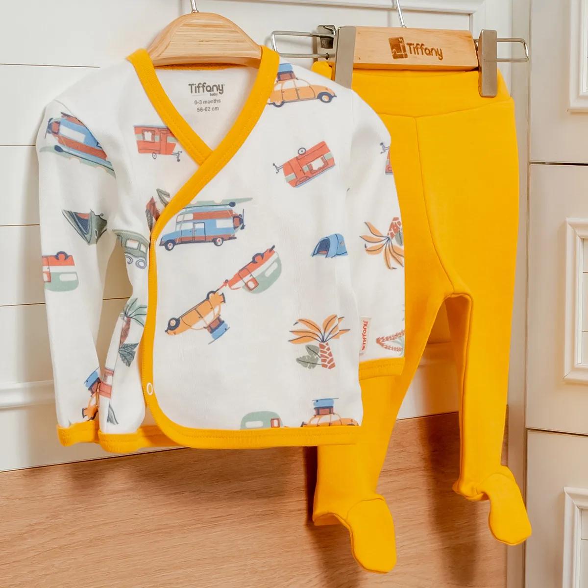 Boys' Outfit Set — Set pieces: 2 — 3-6-9-12-18-24 months — 12012Tİ
