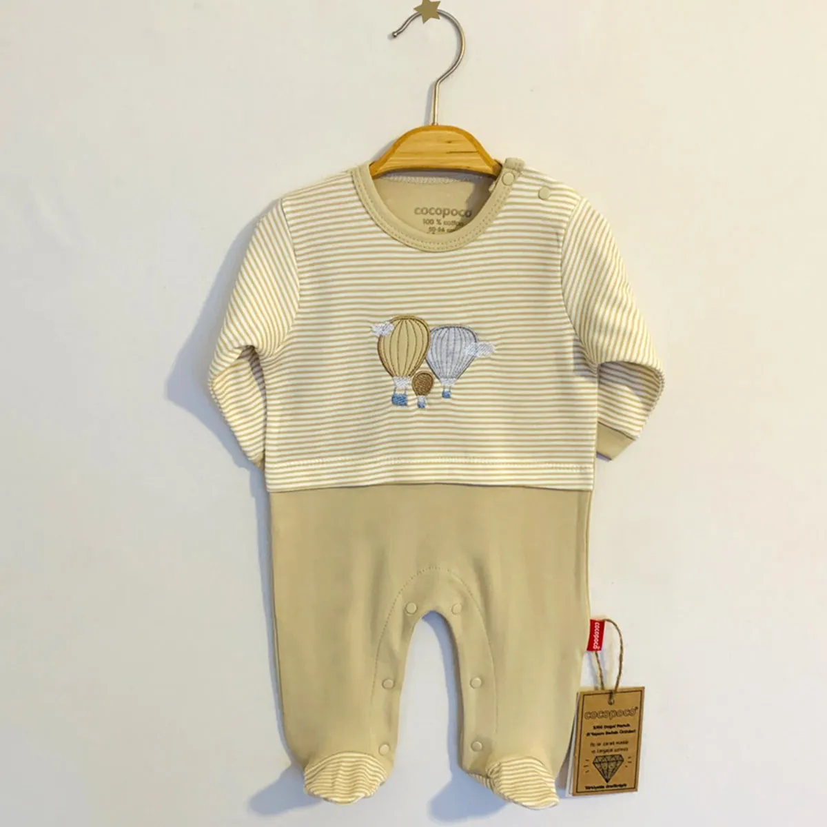 Baby Jumpsuit — Embroidery — 0-3-6 months — 1047CC