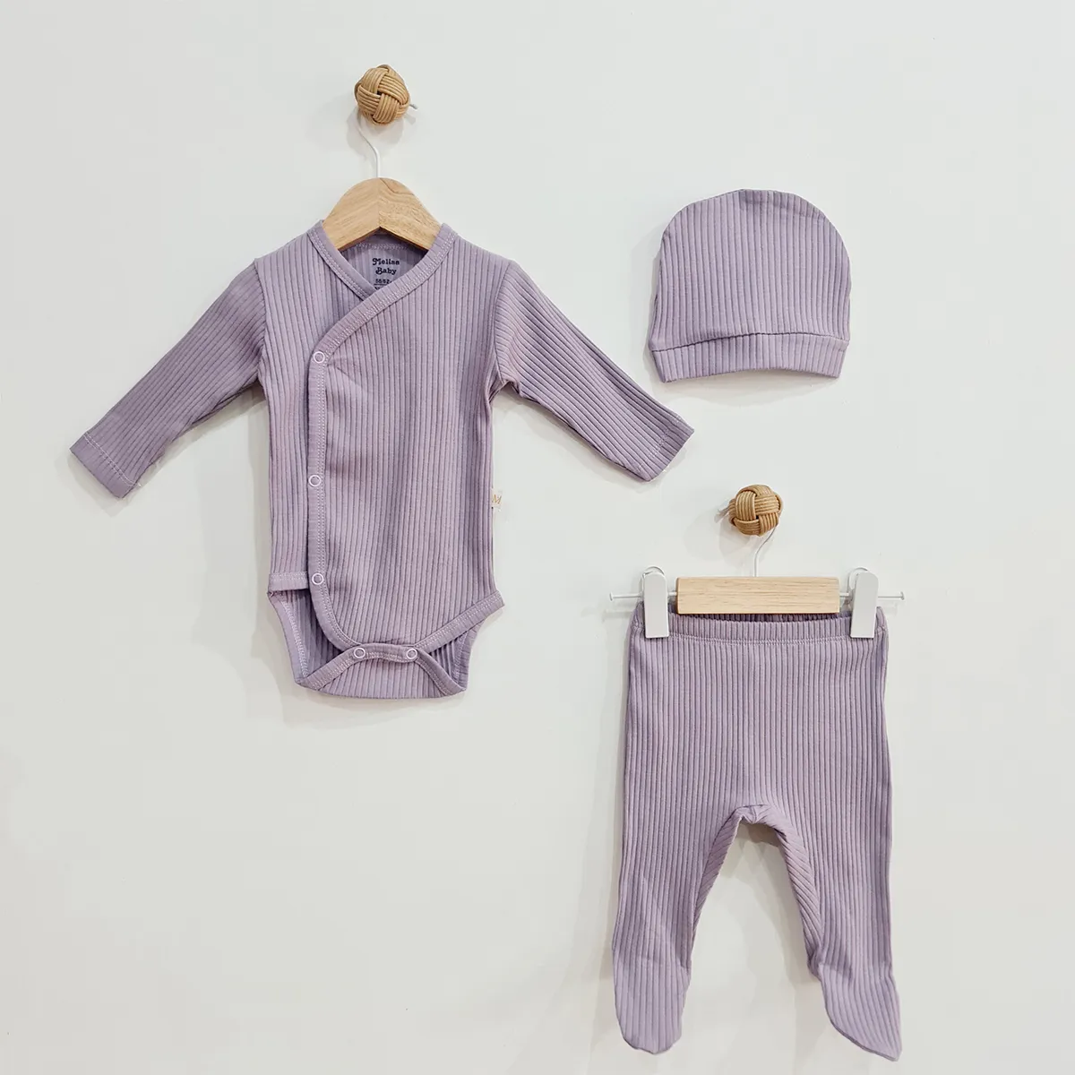 Girls' Outfit Set — Wrap design — 0/3-3/6 months — 2286ME