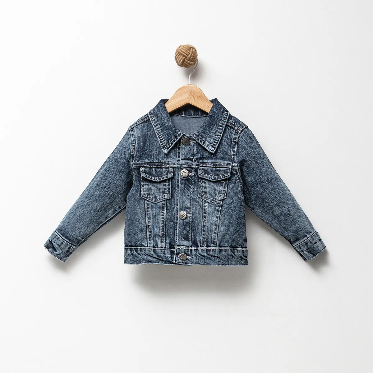 Coat — Embroidery, Denim — 1-2-3-4 years — 7205OV
