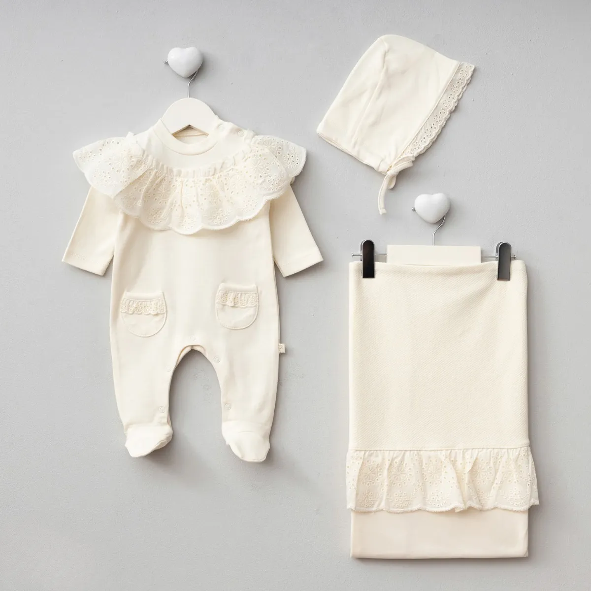 3-Piece Newborn Going-Home Sets – 9132PG | Wholesale