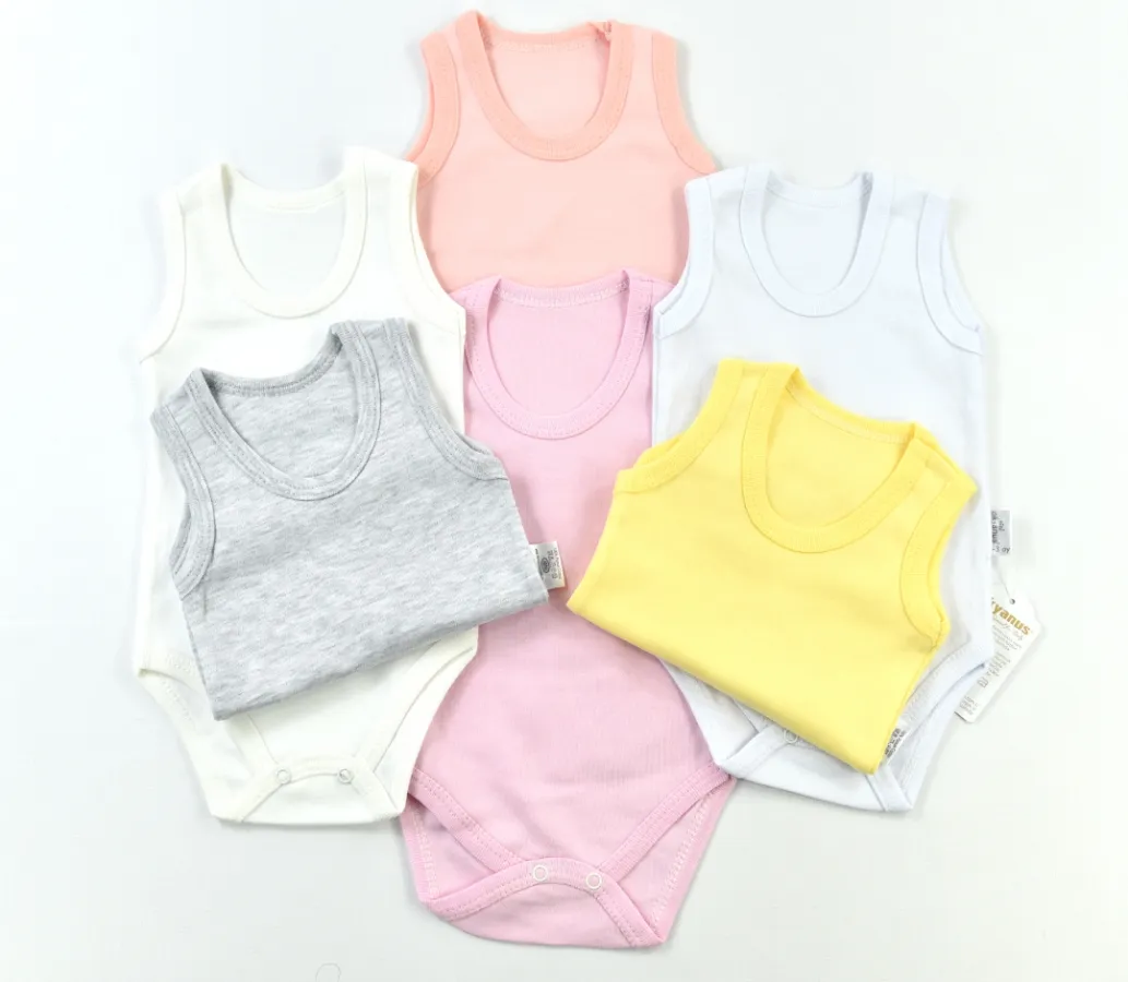 Baby Bodysuit — Sleeveless, Jersey — 0-12 months — 1194OK
