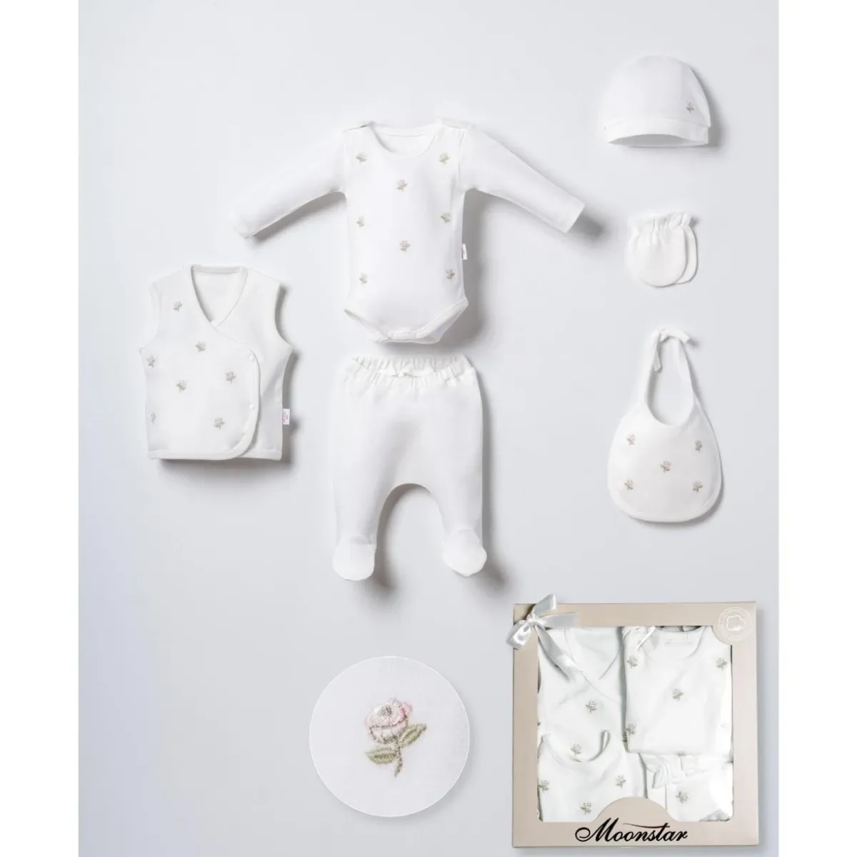 Newborn Going-Home Set — Set pieces: 6 — 0-3 months — 53188MO